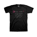 David Bowie I Don't Know T-Shirt