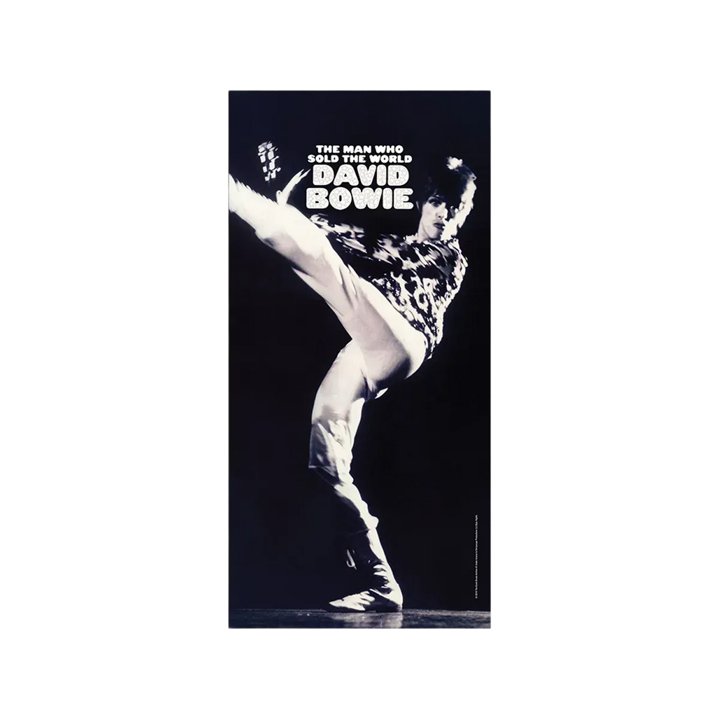 David Bowie Large Plate Print - Man Who Sold The World