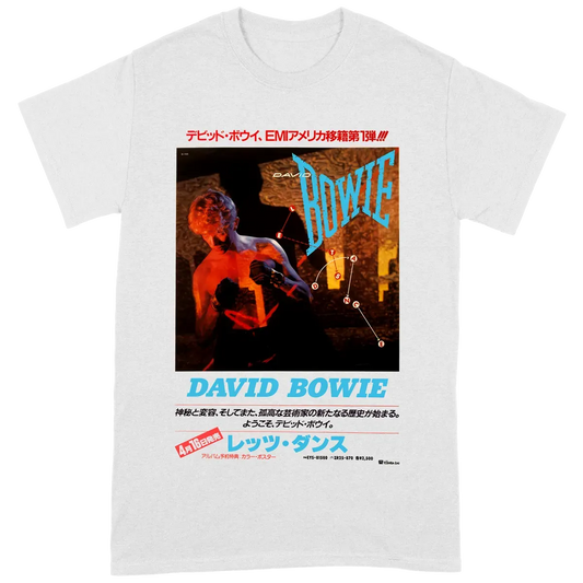 David Bowie Let's Dance Poster T Shirt