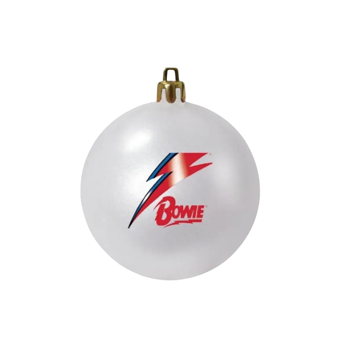 David Bowie Lightning Bolt Ornament