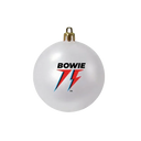 David Bowie Lightning Bolt Ornament