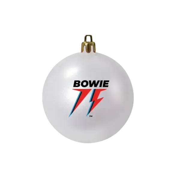 David Bowie Lightning Bolt Ornament