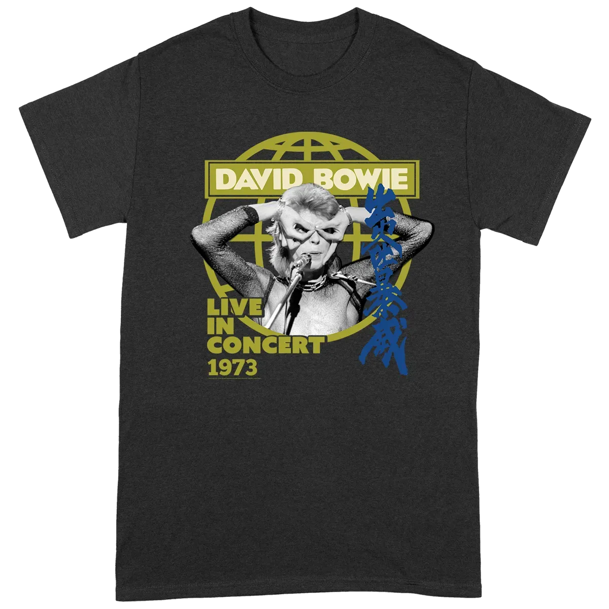 David Bowie Live In Concert T Shirt