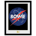 David Bowie NASA 12"x16" Framed Print