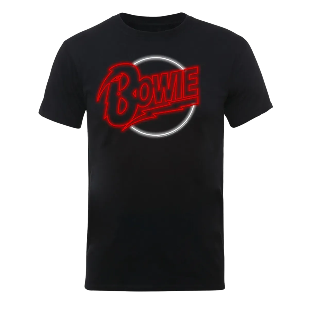 David Bowie Neon Logo T Shirt