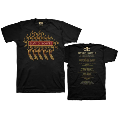 David Bowie Phoenix Festival '97 Black T-shirt