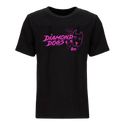 David Bowie Pink Logo Diamond Dogs Rad Youth T-Shirt