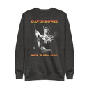 David Bowie Rock N Roll Star! Black & White Design Crewneck Sweatshirt