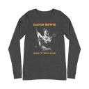 David Bowie Rock N Roll Star! Black & White Design Longsleeve T-Shirt