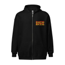 David Bowie Rock N Roll Star! Black & White Design Zip Hoodie
