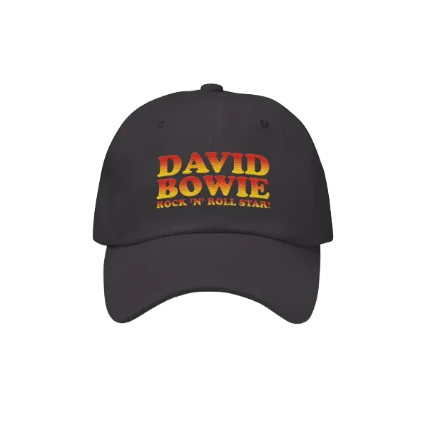 David Bowie Rock N Roll Star! Cap