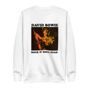 David Bowie Rock N Roll Star! Gold Design Crewneck Sweatshirt