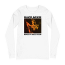 David Bowie Rock N Roll Star! Gold Design Longsleeve T-Shirt