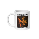David Bowie Rock N Roll Star! Gold Design Mug