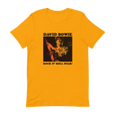 David Bowie Rock N Roll Star! Gold Design T-Shirt