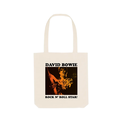 David Bowie Rock N Roll Star! Tote Bags