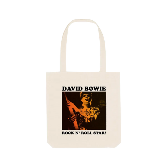 David Bowie Rock N Roll Star! Tote Bags