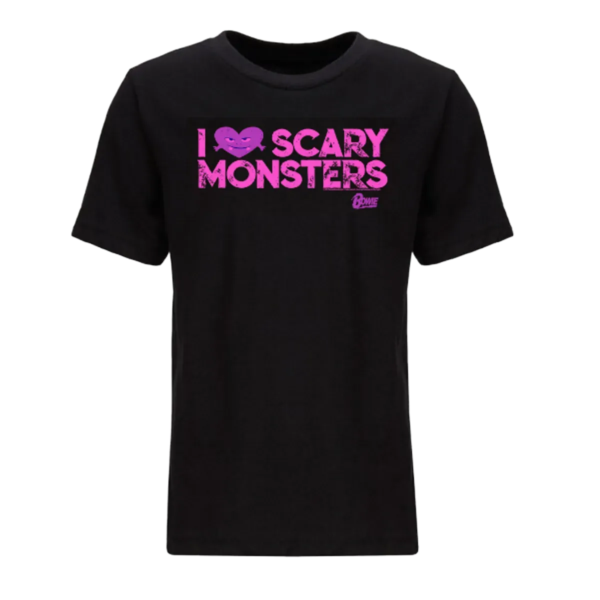 David Bowie Scary Pink Monsters Youth T-Shirt