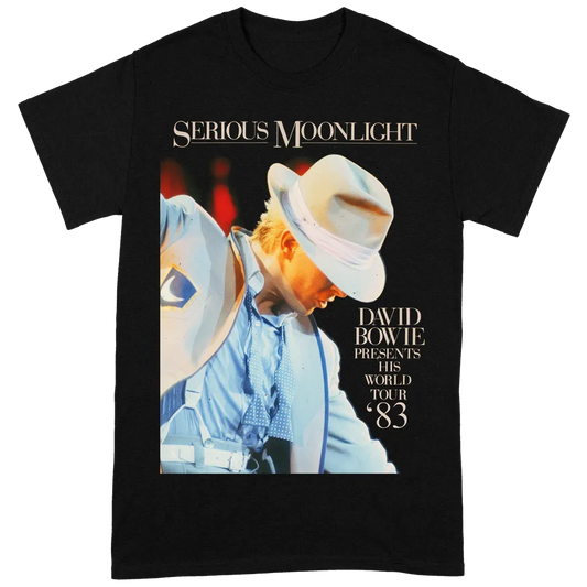 David Bowie Serious Moonlight T- Shirt