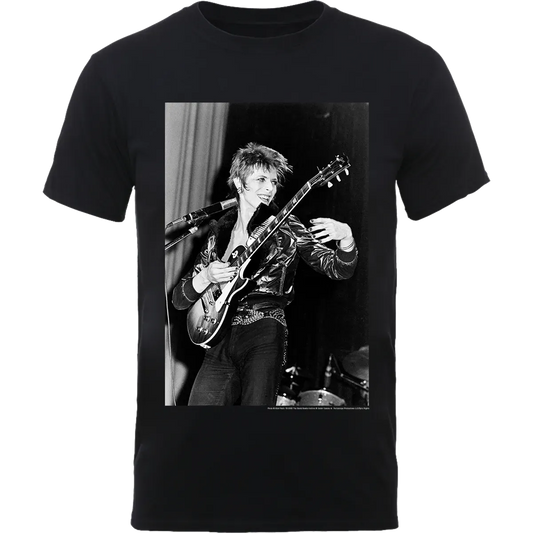David Bowie Smiling Guitar T Shirt