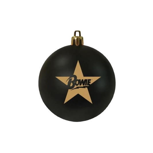 David Bowie Star Ornament