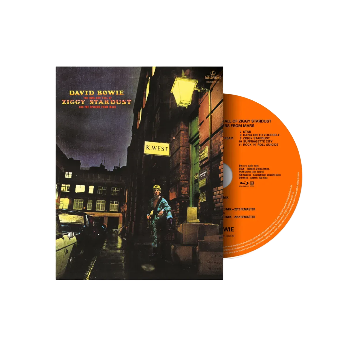 David Bowie The Rise and Fall of Ziggy Stardust and the Spiders from Mars Blu-Ray