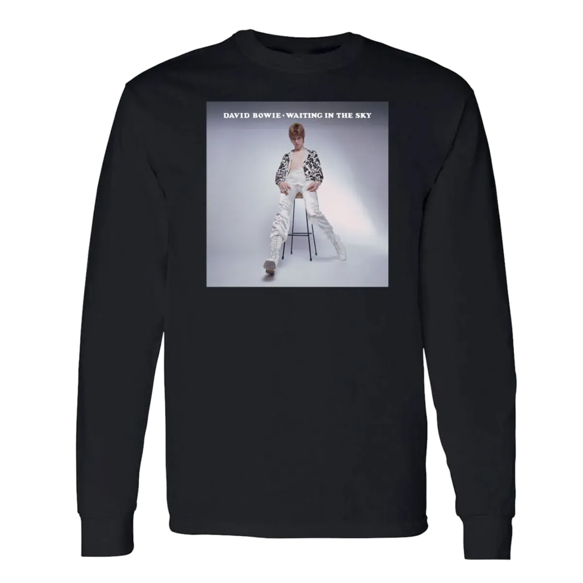 David Bowie Waiting In The Sky Black Longsleeve