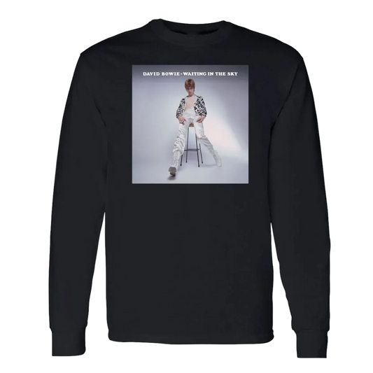 David Bowie Waiting In The Sky Black Longsleeve