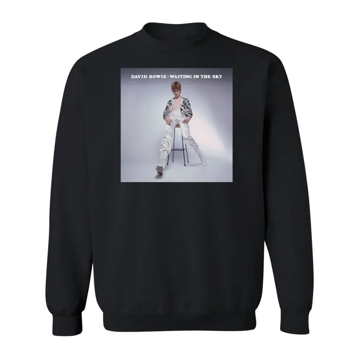 David Bowie Waiting In The Sky Crewneck Sweatshirt