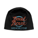 David Bowie World Tour Logo Beanie