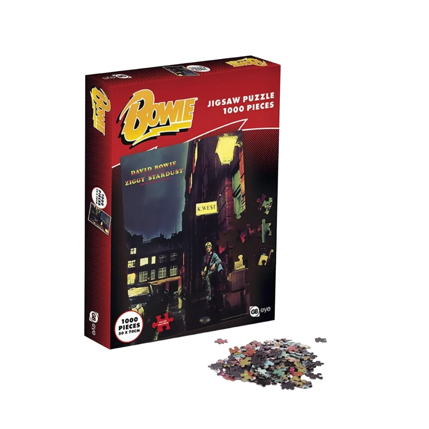 David Bowie Ziggy Stardust 1000 Piece Jigsaw Puzzle