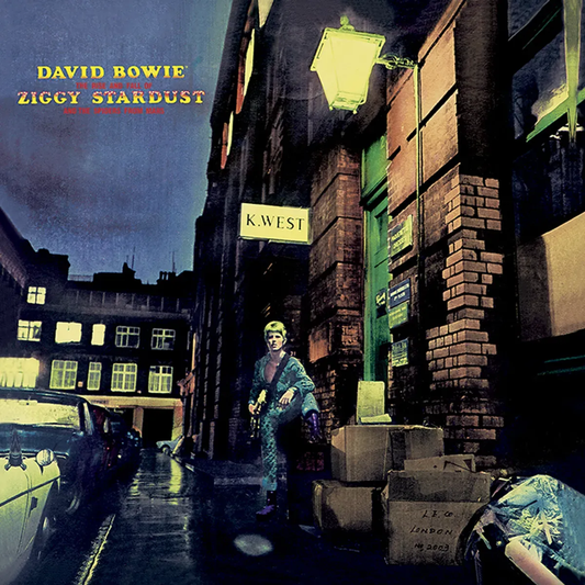 David Bowie Ziggy Stardust 40x40cm Canvas Print