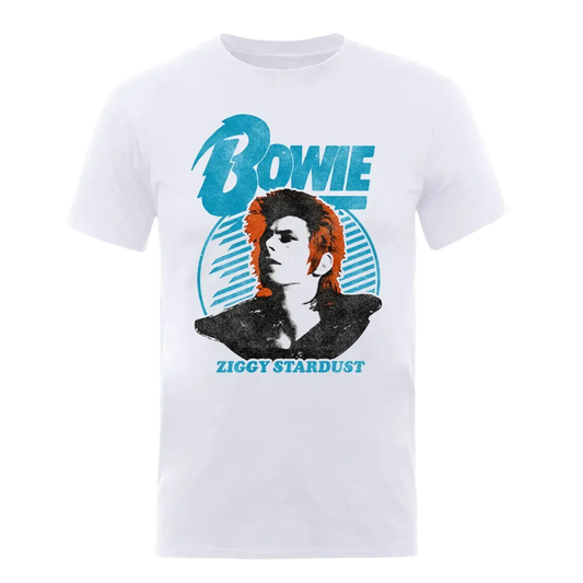 David Bowie Ziggy Stardust Orange Hair T Shirt
