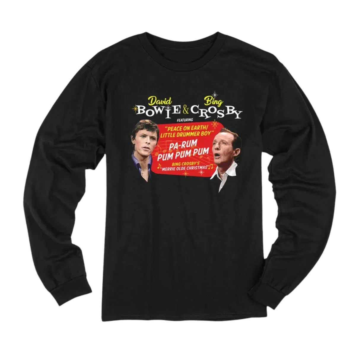 David Bowie & Bing Crosby Pa-Rum Long Sleeve