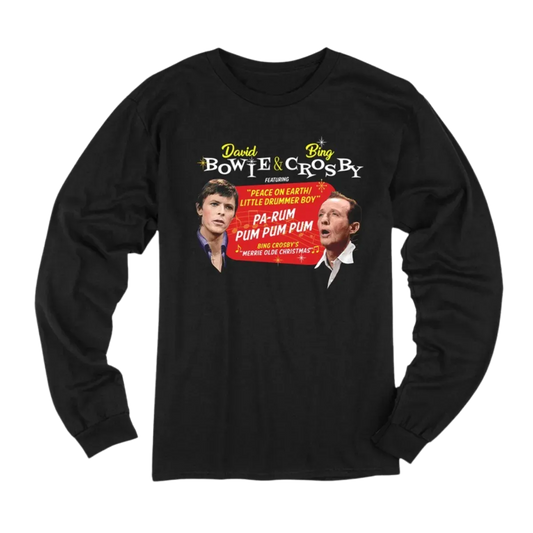 David Bowie & Bing Crosby Pa-Rum Long Sleeve