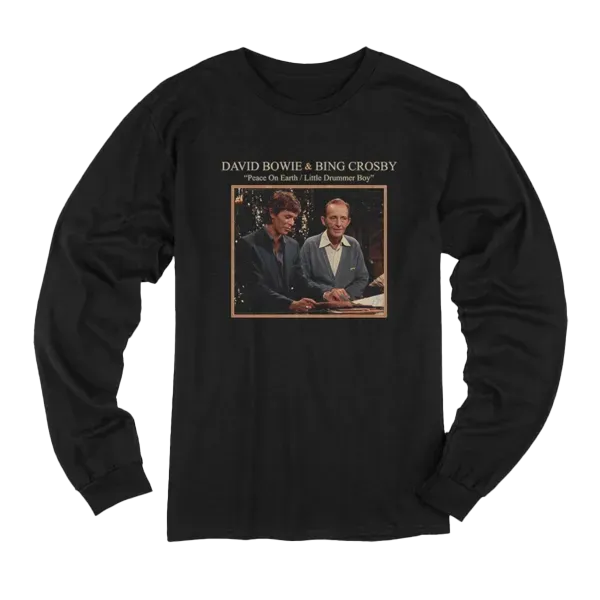 David Bowie & Bing Crosby "Peace On Earth" Long Sleeve
