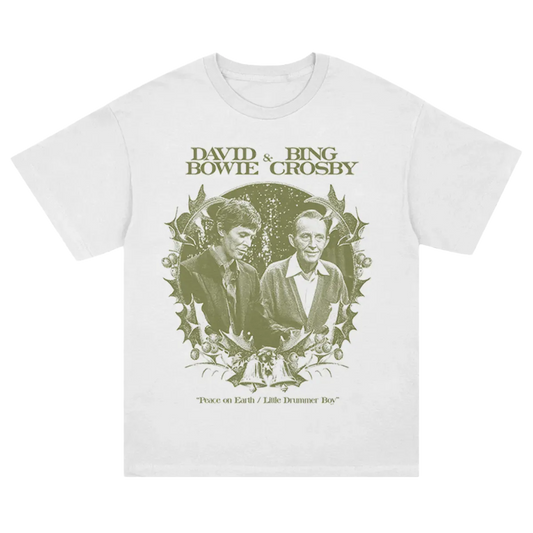 David Bowie & Bing Crosby "Peace on Earth" Olive Green Design