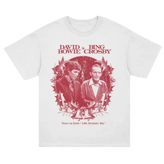 David Bowie & Bing Crosby "Peace on Earth" Red Design