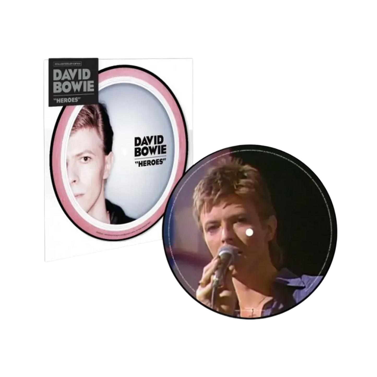 Heroes 40th Anniversary 7" Picture Disc