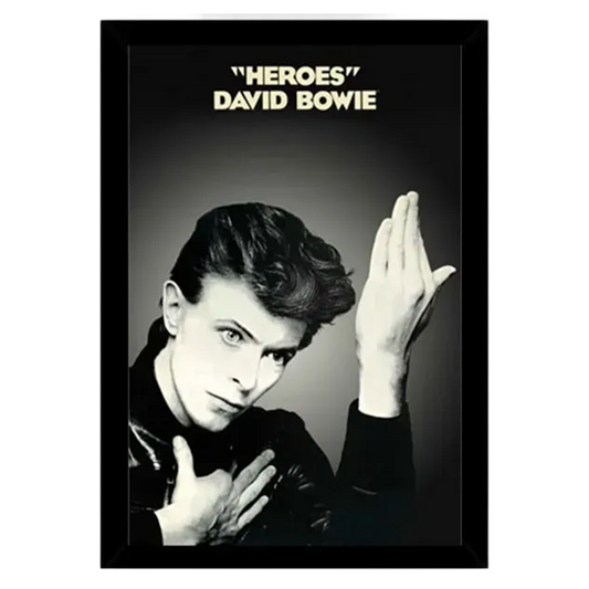 "Heroes" Framed poster