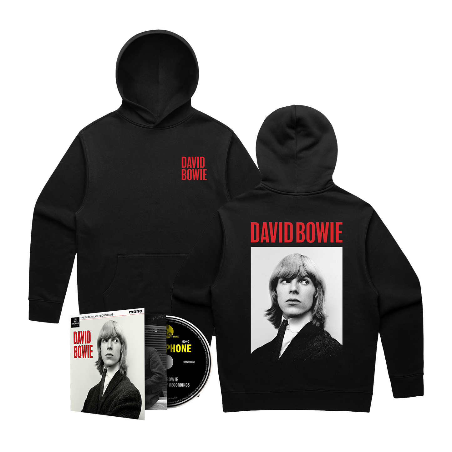 The Shel Talmy Recordings CD + Black and White Portrait Hoodie*