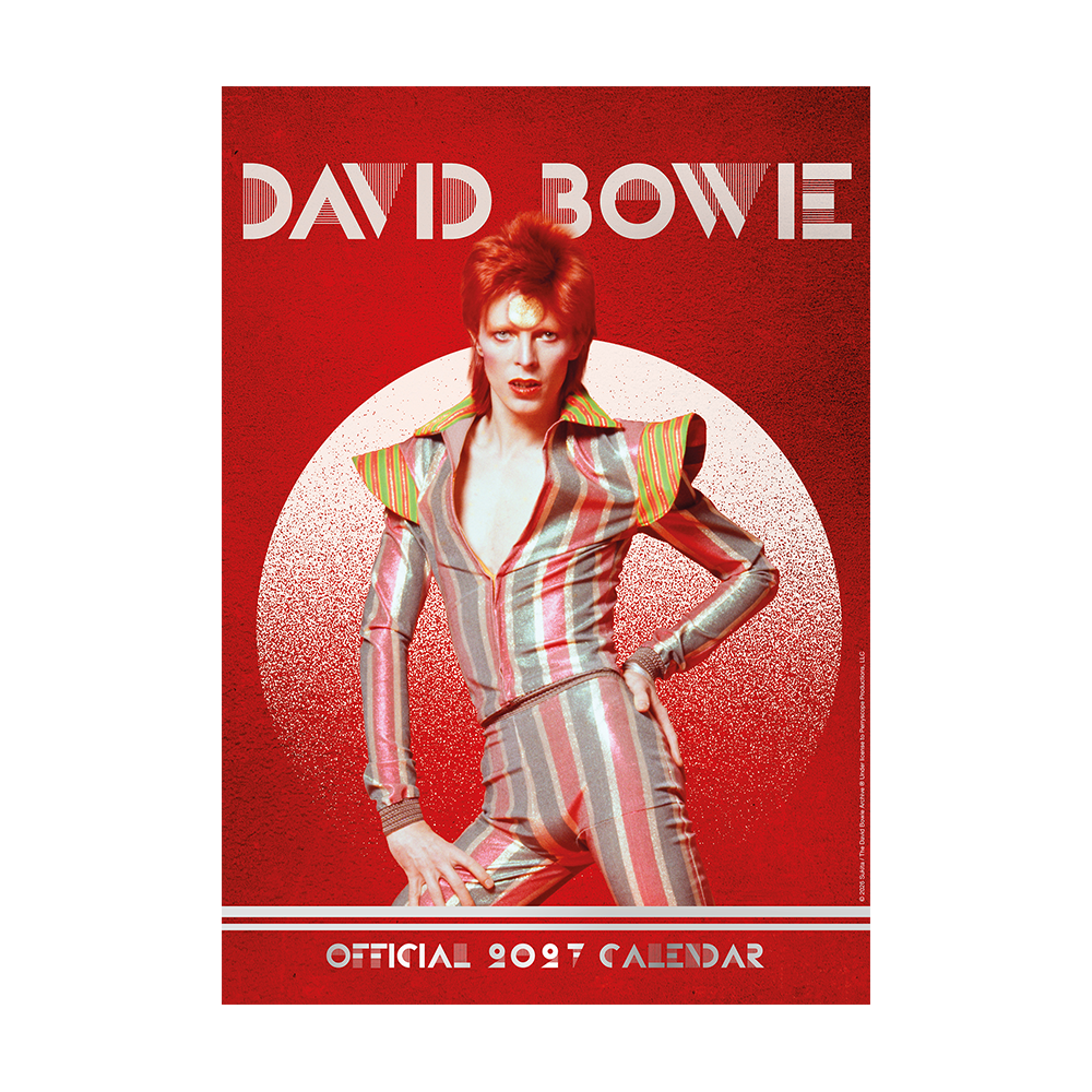 Official David Bowie 2027 A3 Calendar*