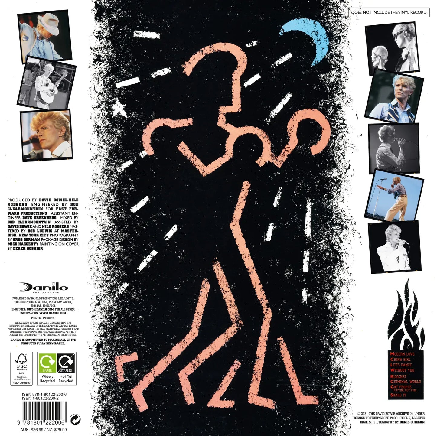 Official David Bowie Collector’s Edition 2022 Calendar