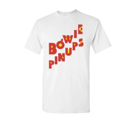 Pin Ups Logo White T-Shirt