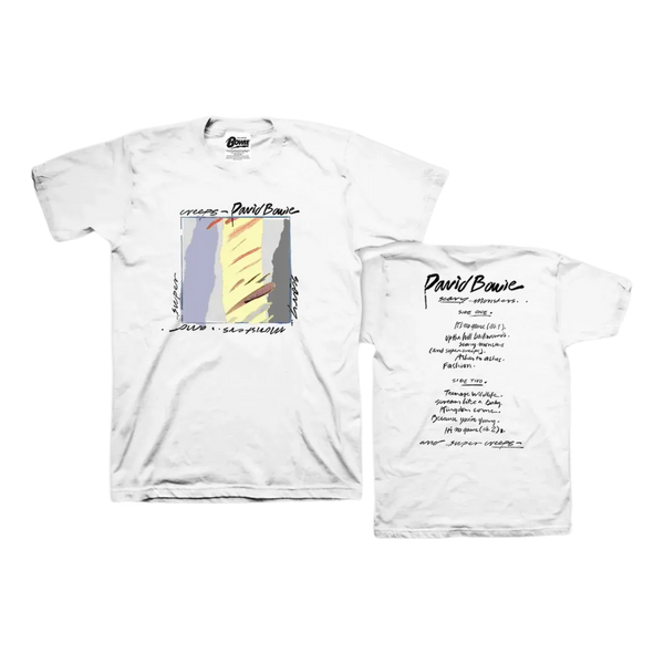 Scary Monsters 40th Anniversary White T-Shirt – David Bowie