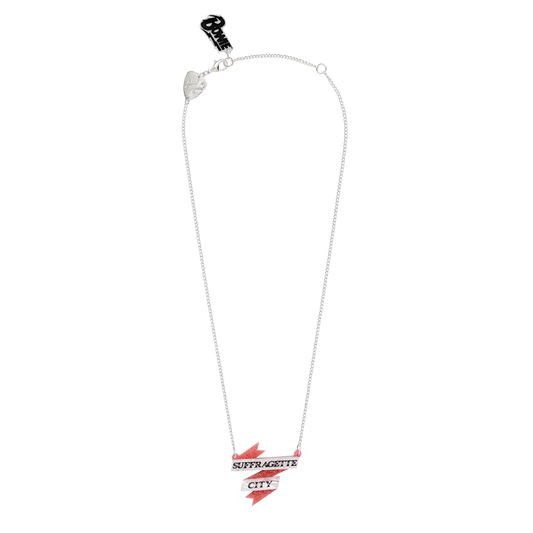 Suffragette City Necklace - Pink