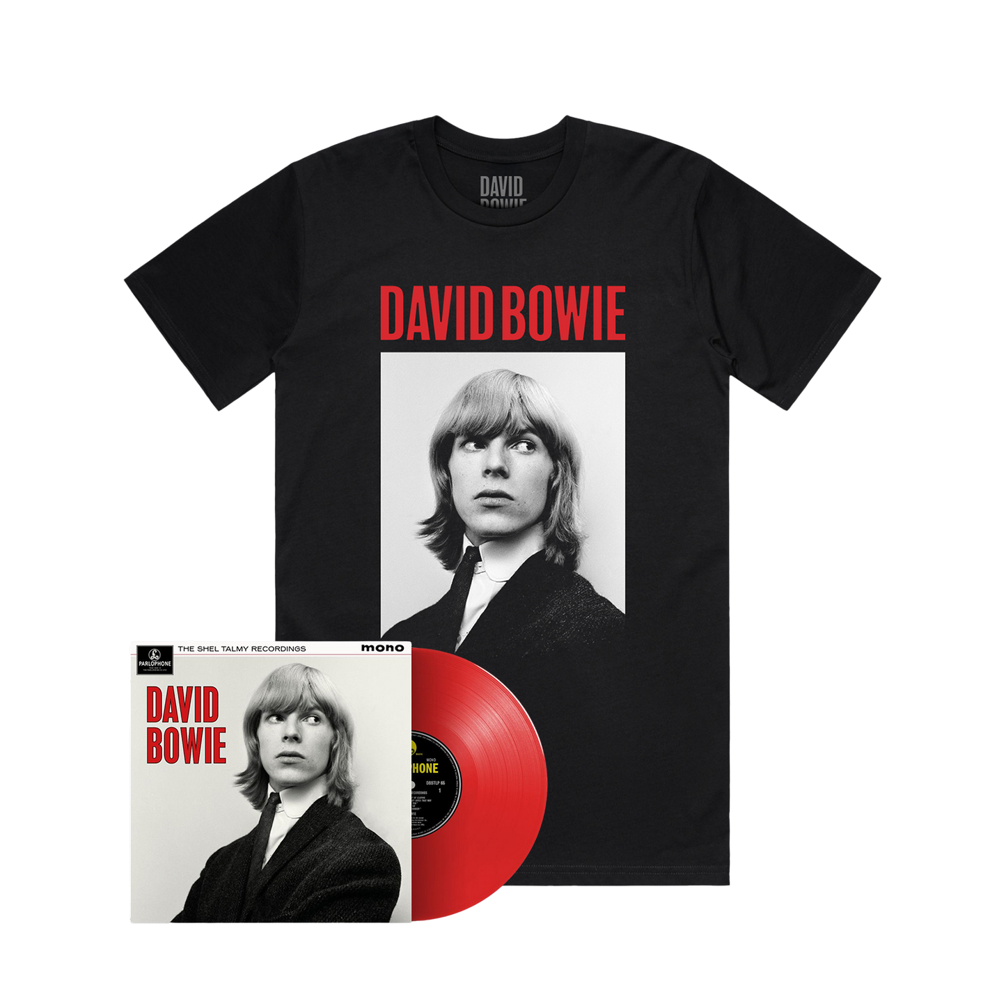 The Shel Talmy Recordings Red Vinyl + Black and White Portrait T-Shirt*