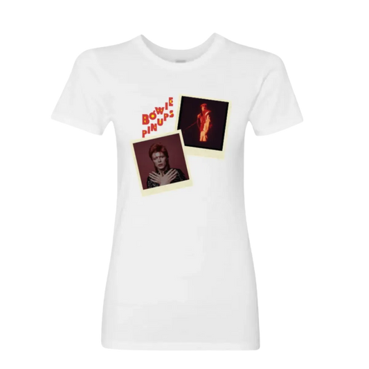 Women's Pin Ups Polaroid White T-Shirt