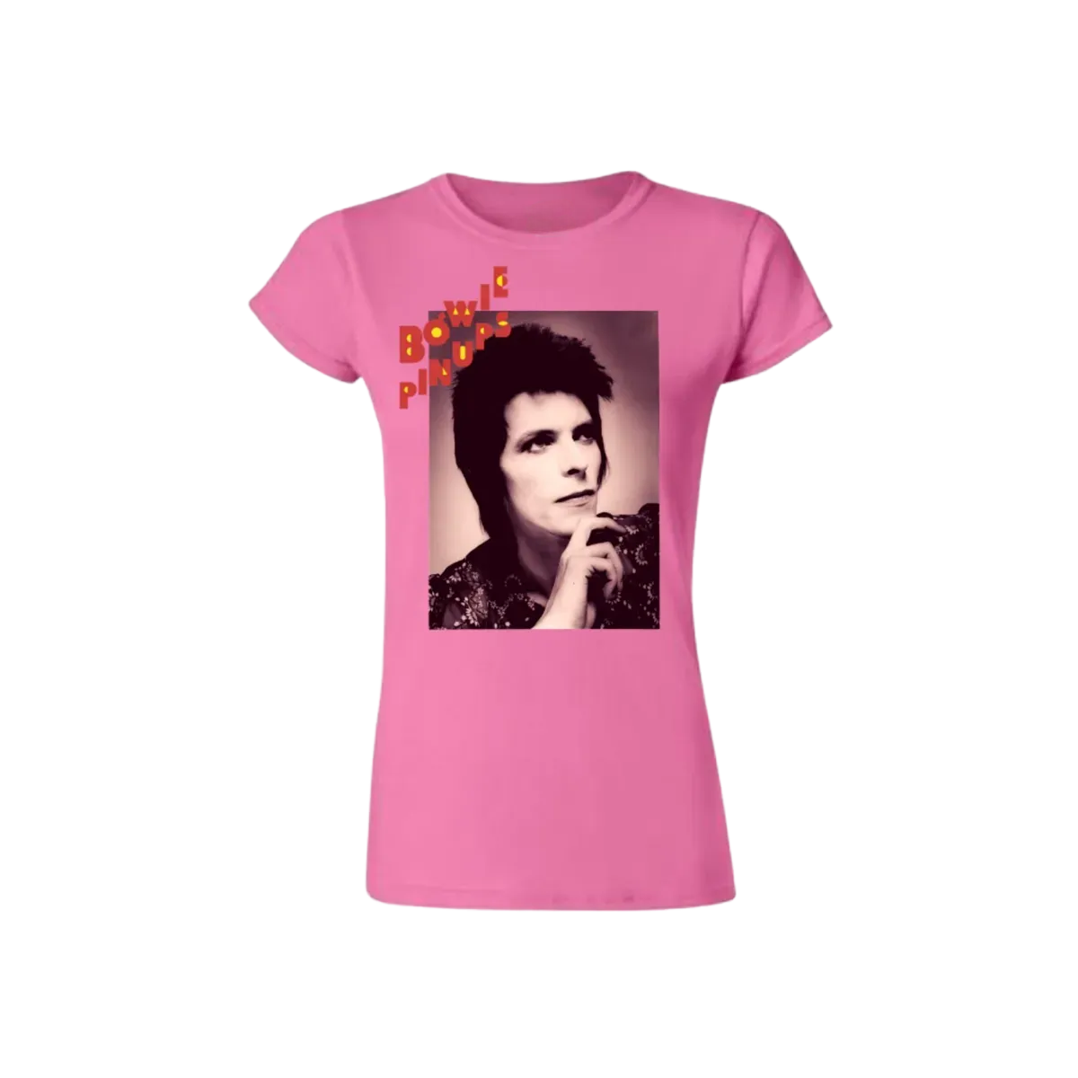 Women's Pin Ups Repose Pink T-Shirt