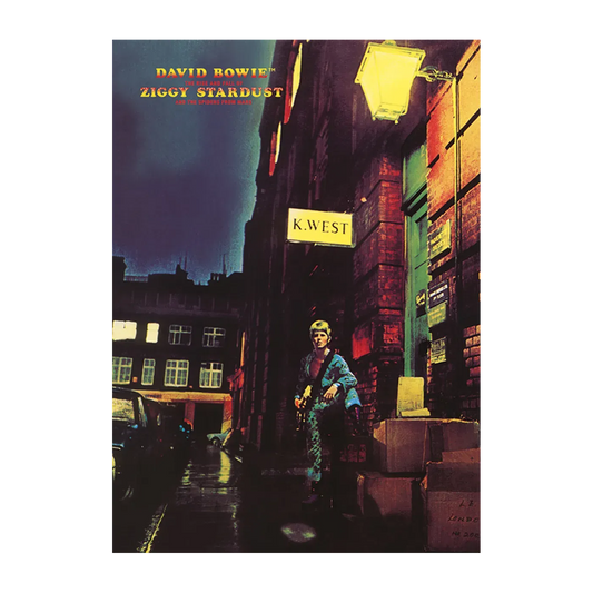 Ziggy Stardust Postcard